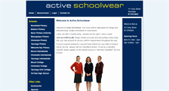 Desktop Screenshot of activeschoolwear.co.nz