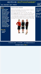 Mobile Screenshot of activeschoolwear.co.nz